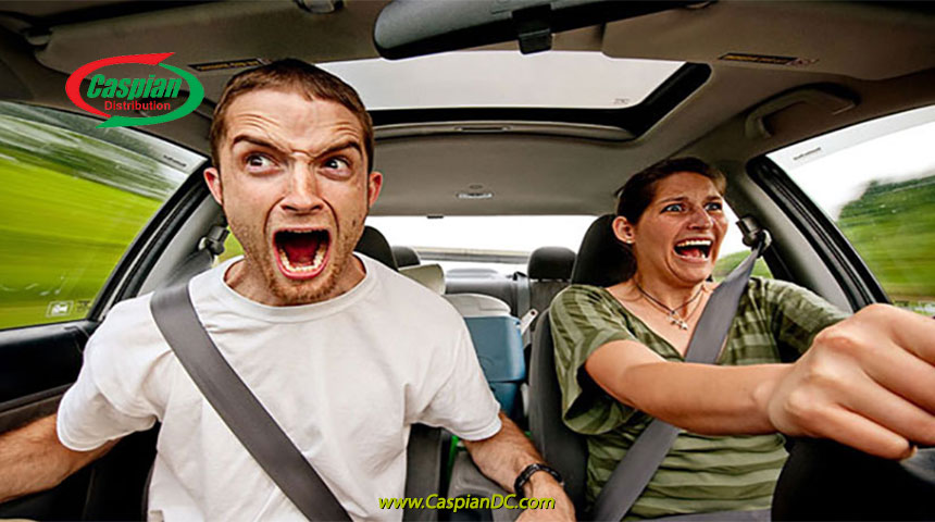 عصبانیت هنگام رانندگی